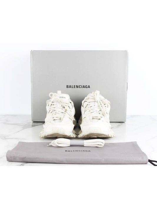 Luxury Balenciaga track shoes white 36