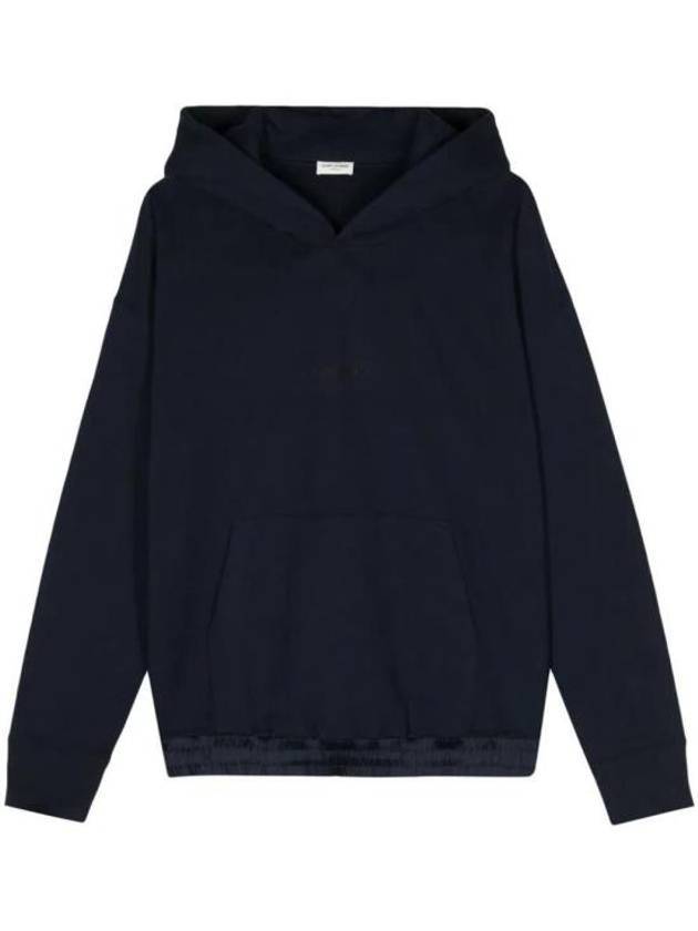 Luxury Saint Laurent 24 ss BIOLOGIC Cotton Sweatshirt WITH Embroid Logo 773358Y36SW4140 B0651012468