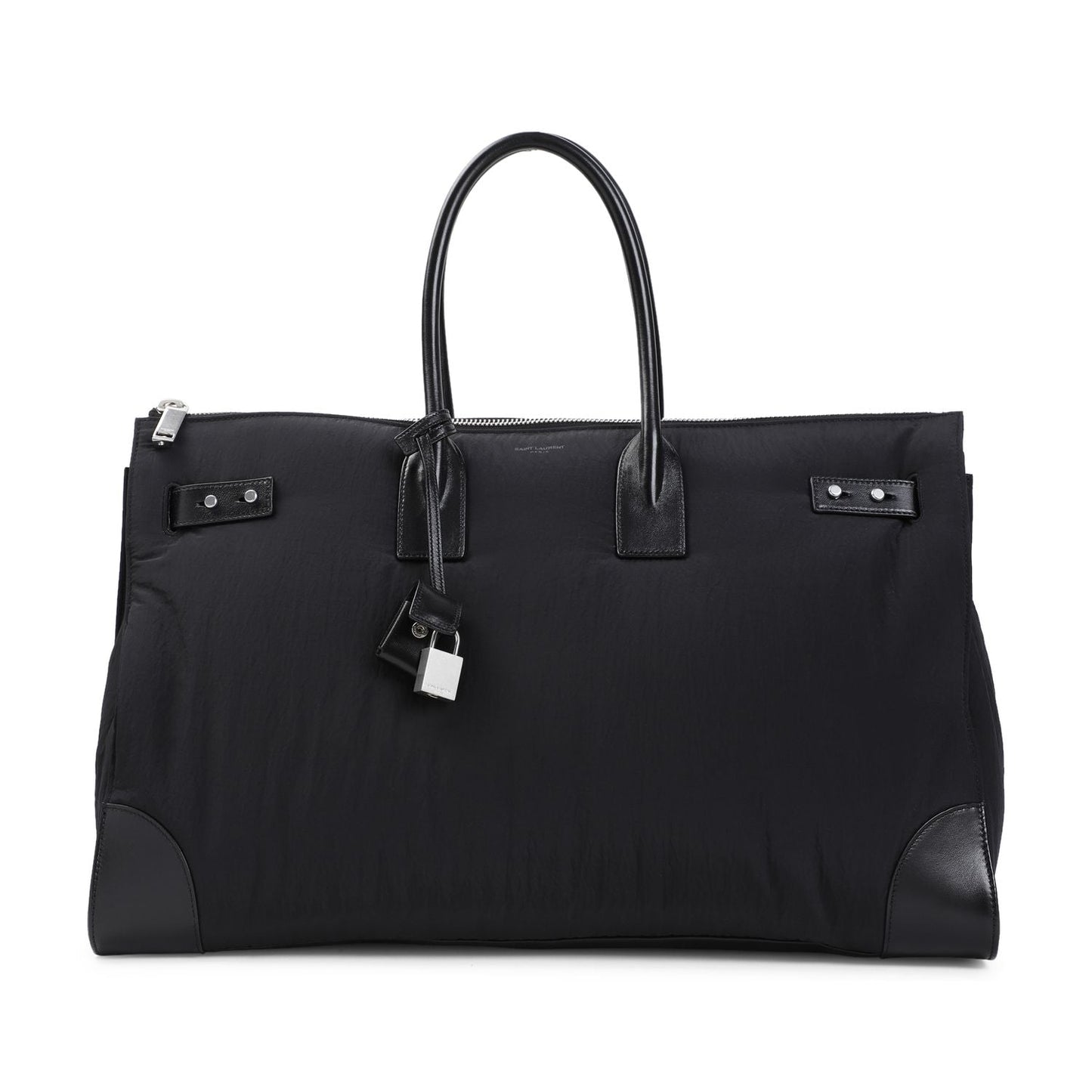 Luxury Saint Laurent Men's Ysl Duffle Bag in Black | Size UNICA | 798526FADQO