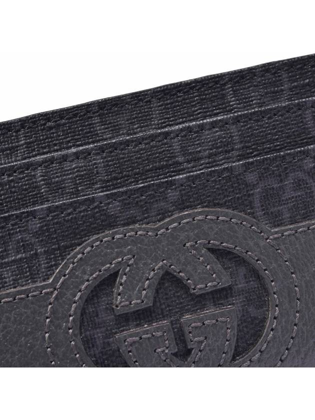 Luxury Gucci Trending 2025 Women s Cutout Interlocking G Card Case