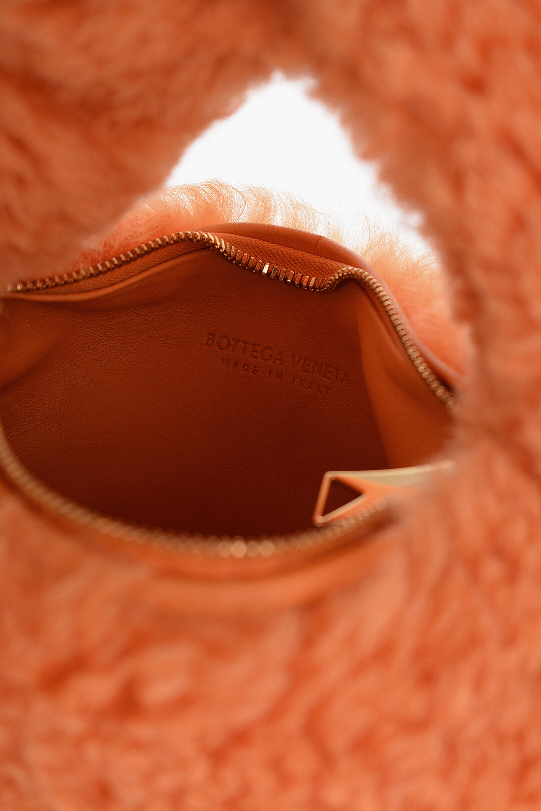 Luxury Bottega Veneta Shearling The Jodie Mini Handbag