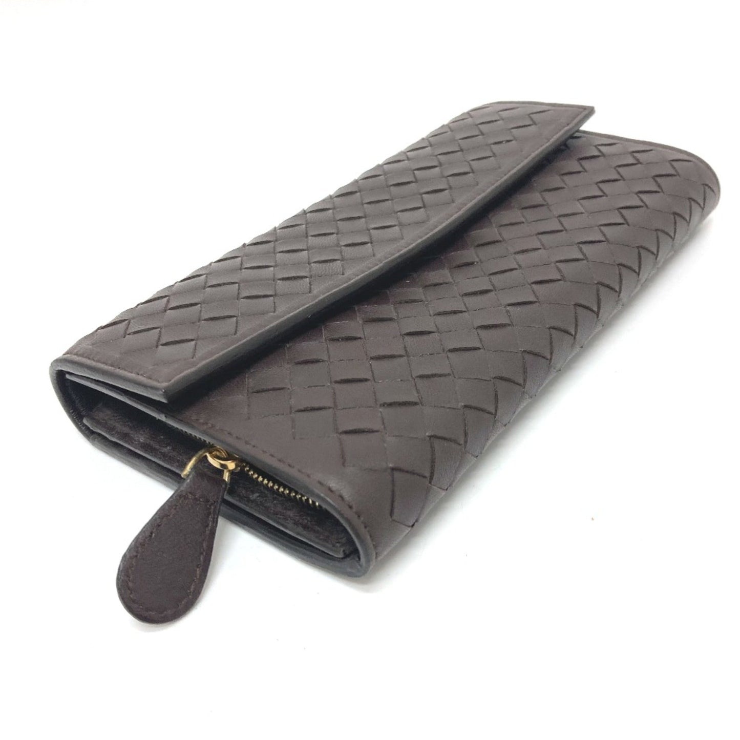 Luxury Bottega Veneta  Leather Long Wallet (Bi-Fold) ()