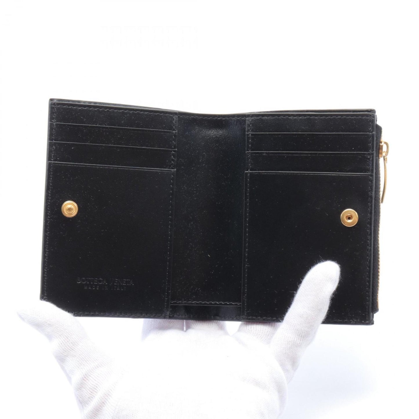 Luxury Bottega Veneta  Leather Wallet (Bi-Fold)