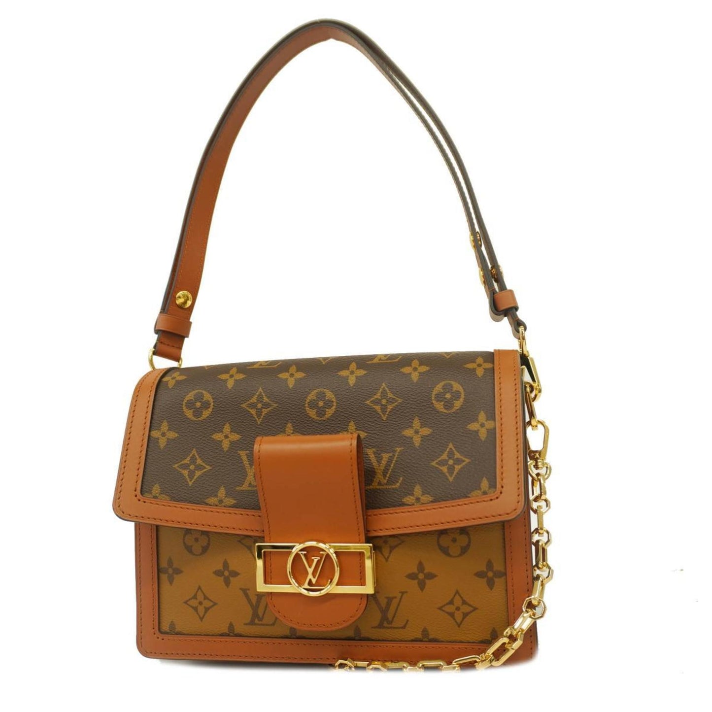 Louis Vuitton Dauphine  Canvas Shoulder Bag ()