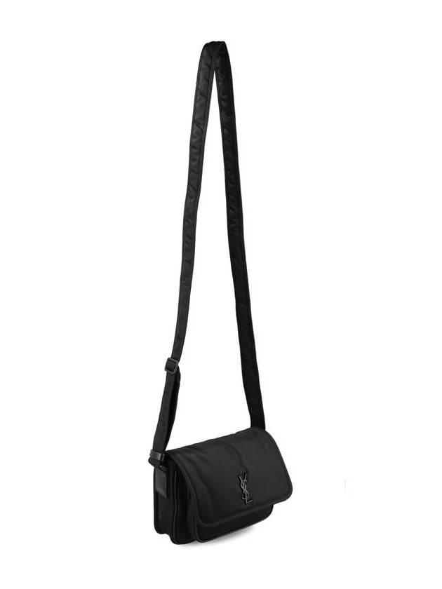 Luxury Saint Laurent Nylon Avignon Crossbody Bag Black