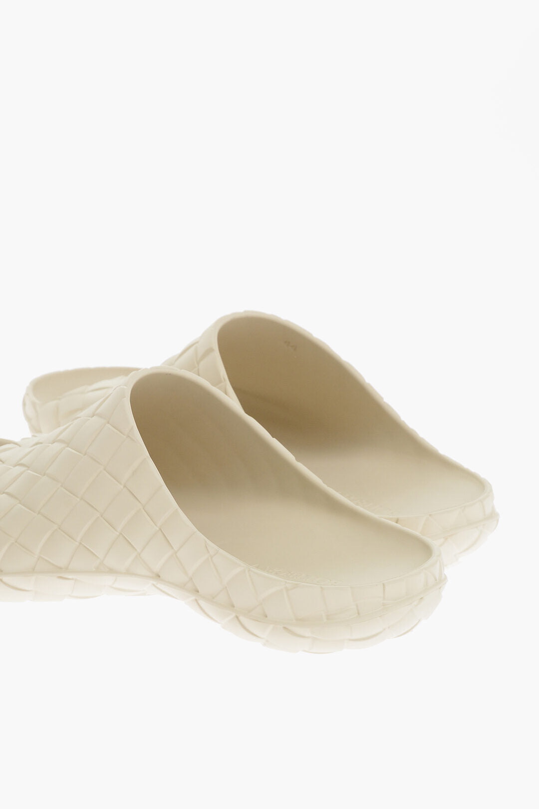 Luxury Bottega Veneta Braided Rubber Slippers