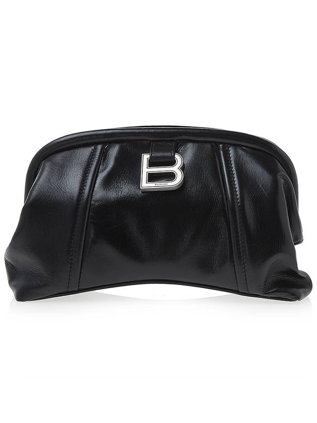 Luxury Balenciaga Editor XS Clutch Bag Black
