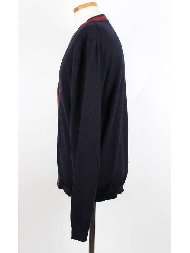 Luxury Gucci Trending 2025 Three Stripes Web Cardigan XL