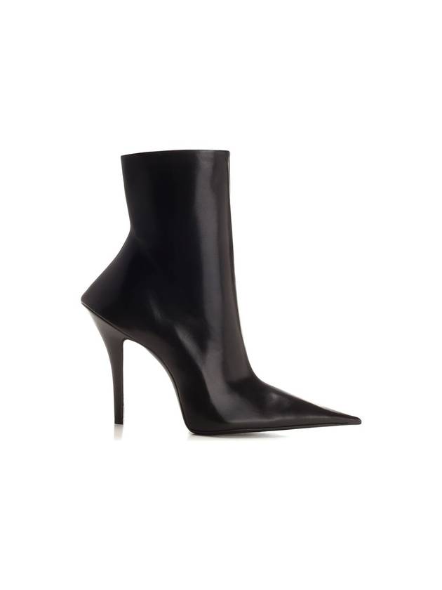 Luxury Balenciaga Witch 110MM Middle Boots Black