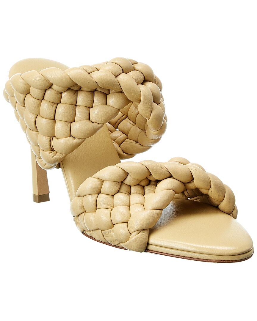 Luxury Bottega Veneta BV Curve Leather Sandal