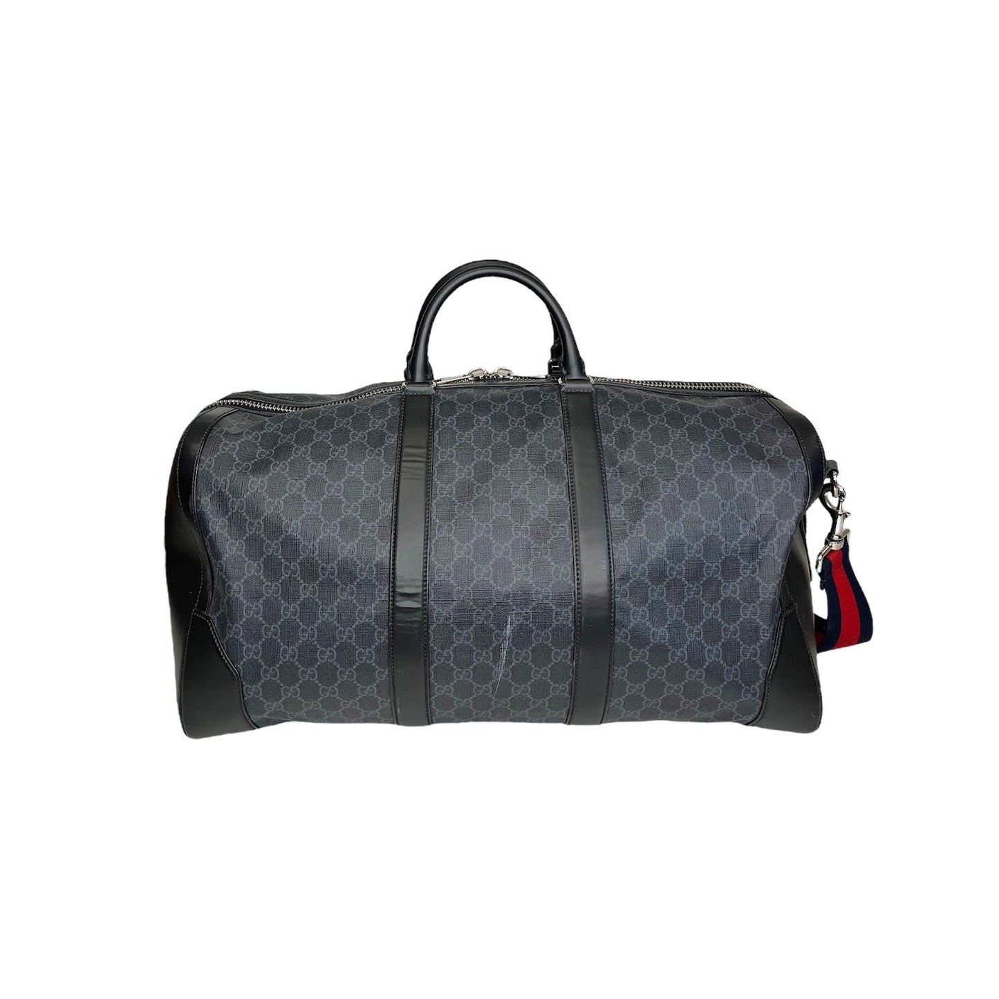 Luxury Gucci GG Supreme Carry-On Duffle Bag