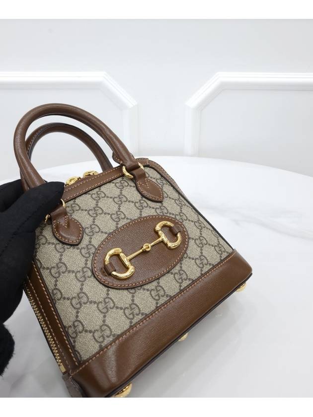 Luxury Gucci Trending 2025 Horsebit 1955 Mini Top Handle Shoulder Bag 640716