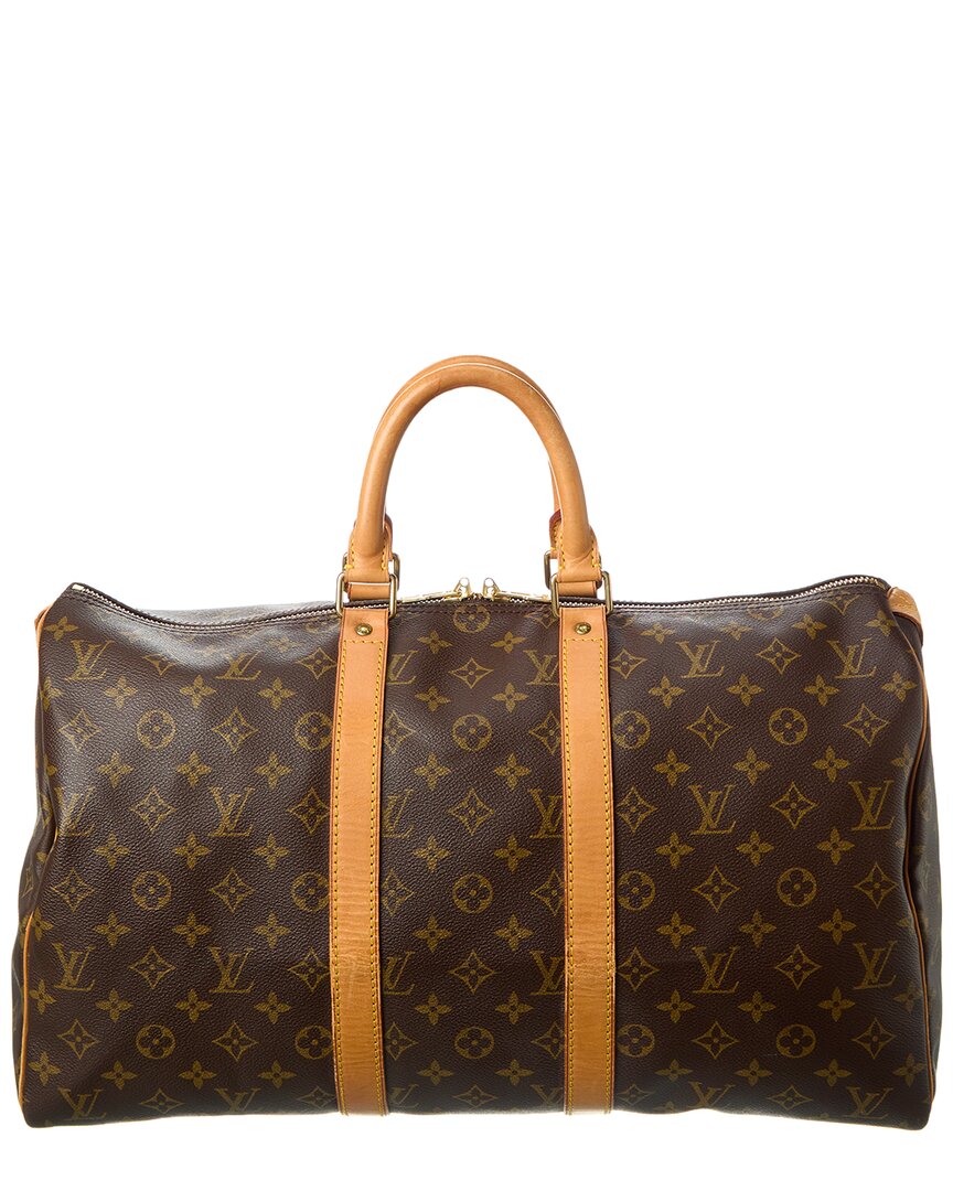 Louis Vuitton Damier Ebene Canvas Keepall 45 ( )
