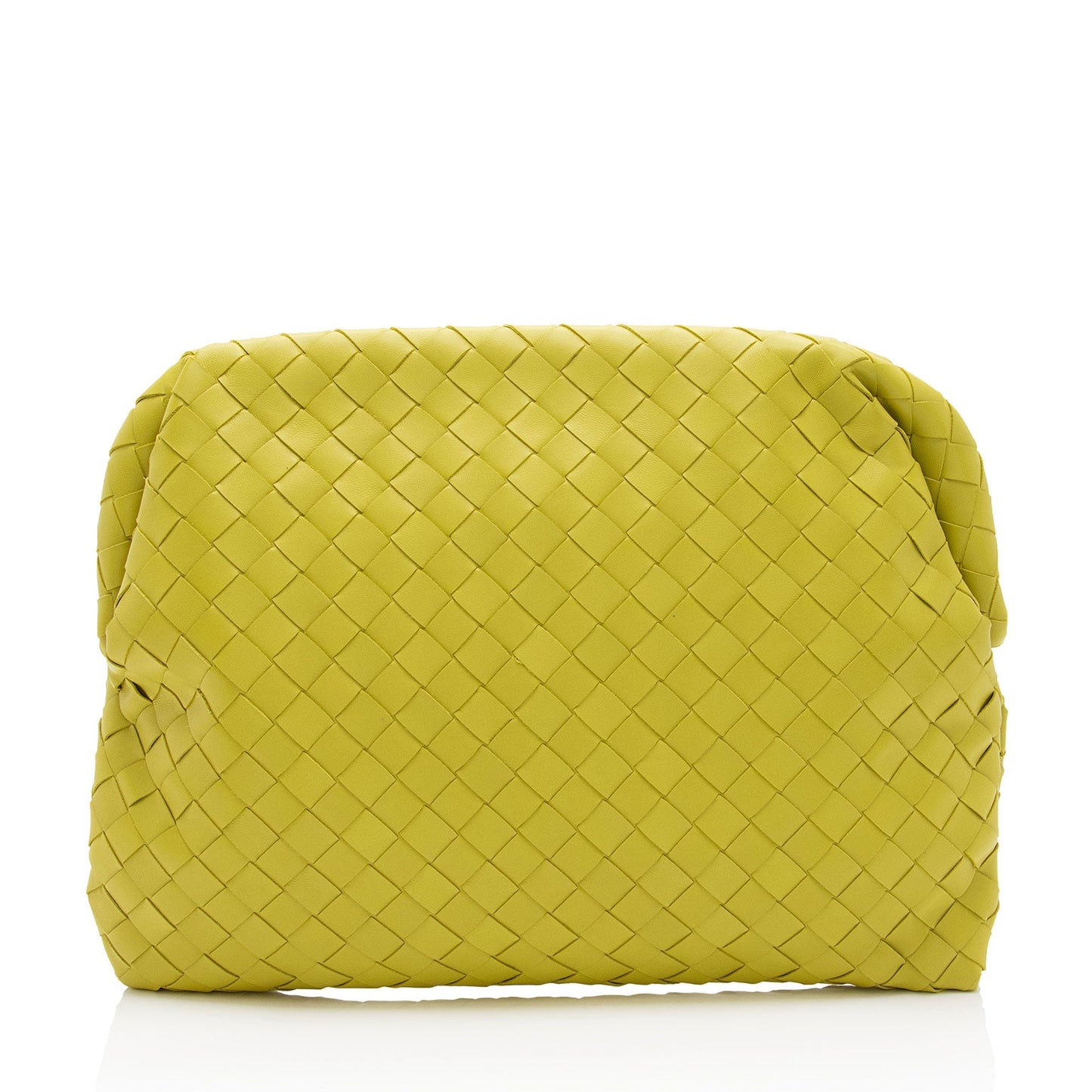 Luxury Bottega Veneta Intrecciato Nappa Clasp Document Case