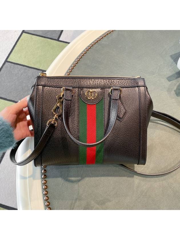 Luxury Gucci Trending 2025 GG Ophidia Web Tote Bag Black