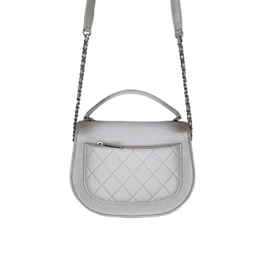 Luxury Chanel bag Calfskin Quilted Small Coco Curve Messenger Flap