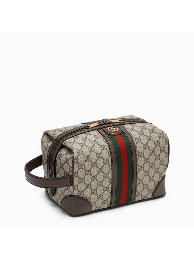 Luxury Gucci Trending 2025 Savoy Toiletry Pouch Bag Beige