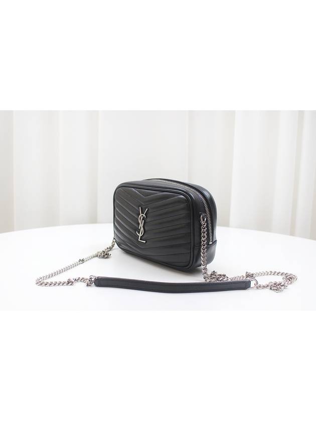 Luxury Saint Laurent Used luxury goods Daall Monogram Lou mini camera cross bag 748849