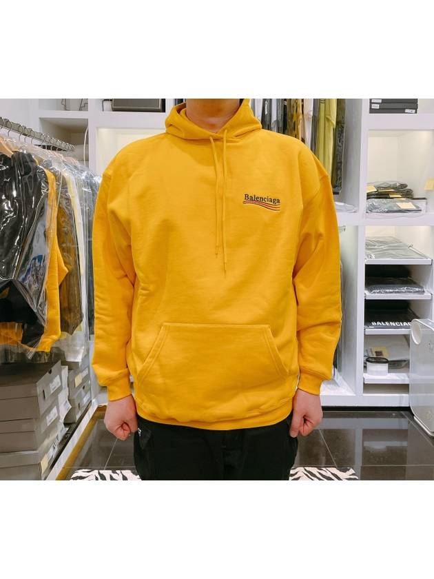 Luxury Balenciaga Wave Logo Hoodie Yellow