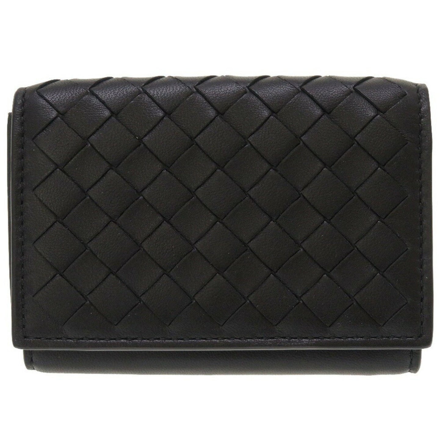 Luxury Bottega Veneta Intrecciato  Leather Wallet (Tri-Fold) ()