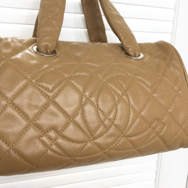 Luxury Chanel Caviar Mini Duffle