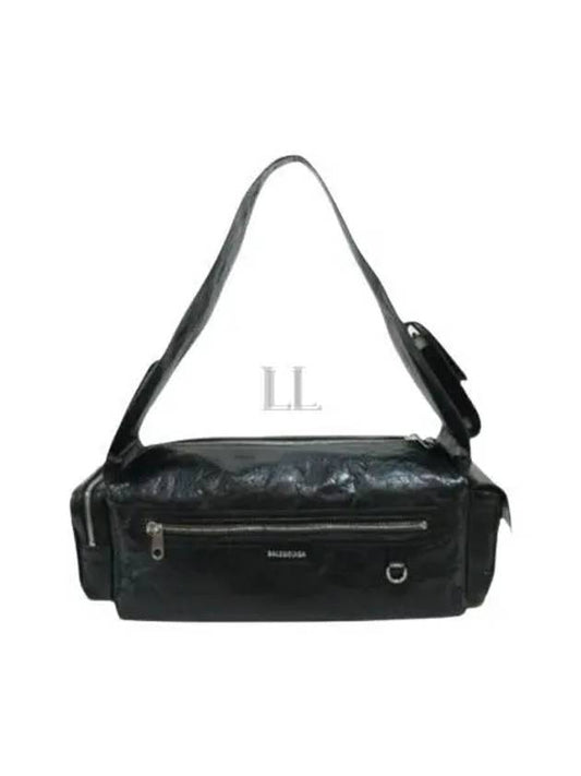 Luxury Balenciaga Superbusy Small Sling Bag Black