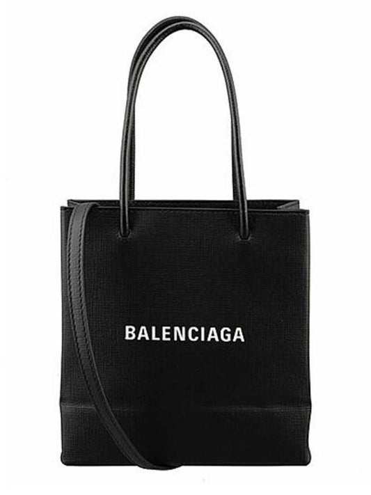 Luxury Balenciaga Shopping XXS North-South Tote Bag Black