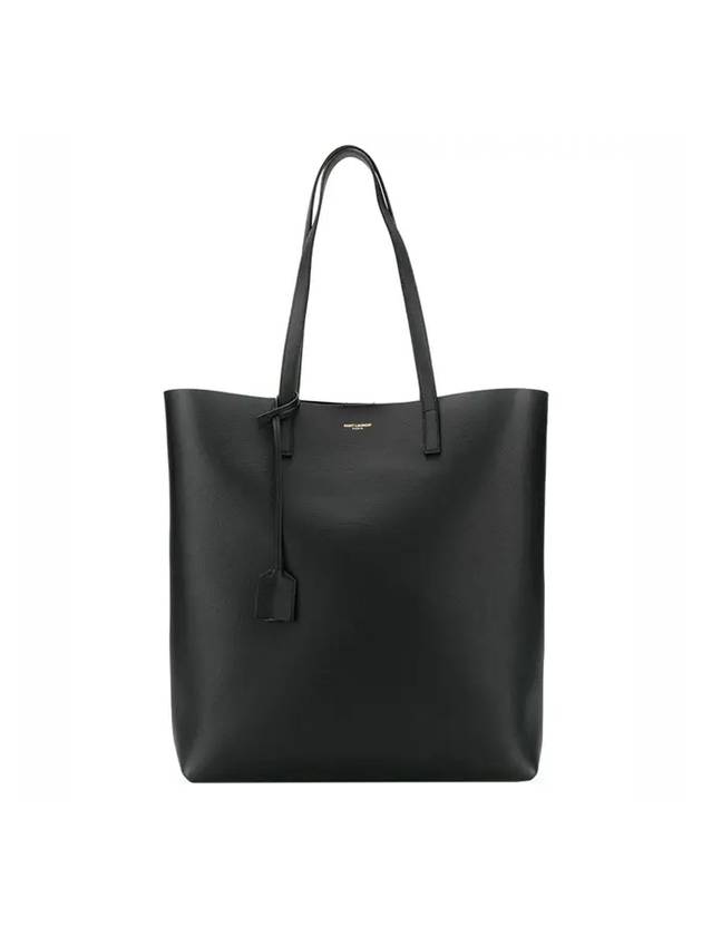 Luxury Saint Laurent North South Shopping Tote Bag Black