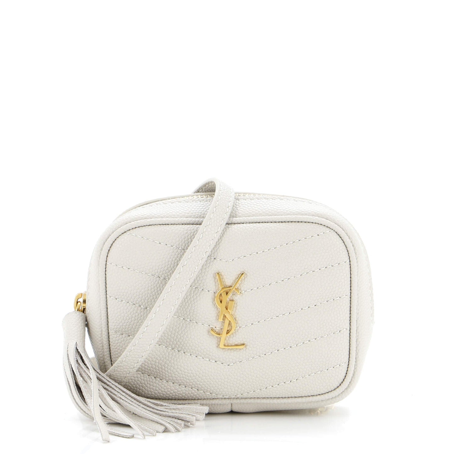 Luxury Saint Laurent Lou Camera Bag Matelasse Chevron Leather Baby
