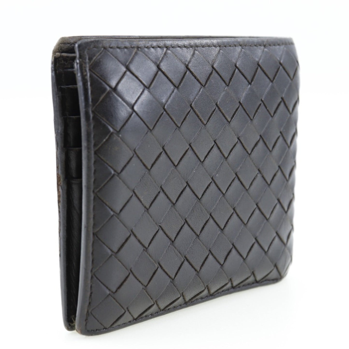 Luxury Bottega Veneta Intrecciato  Leather Wallet (Bi-Fold) ()