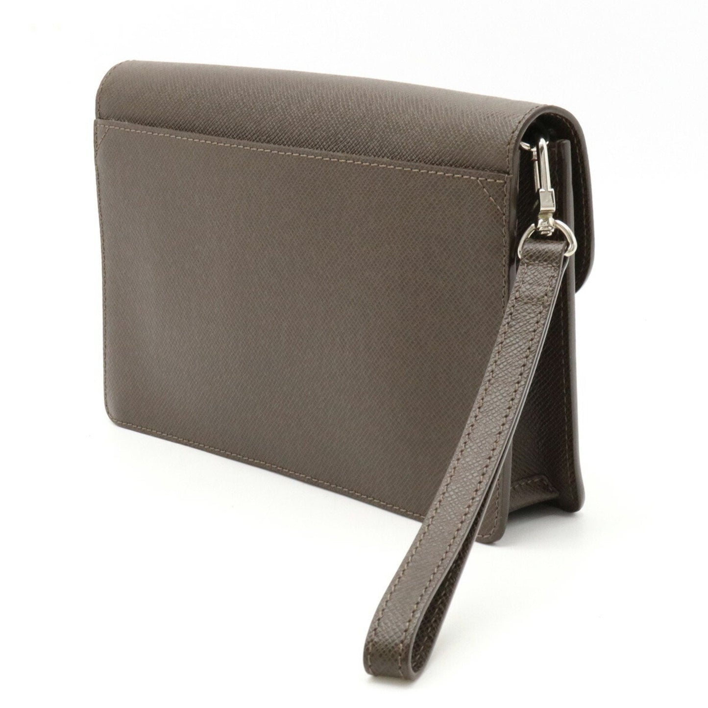 Louis Vuitton Selenga  Leather Clutch Bag ()