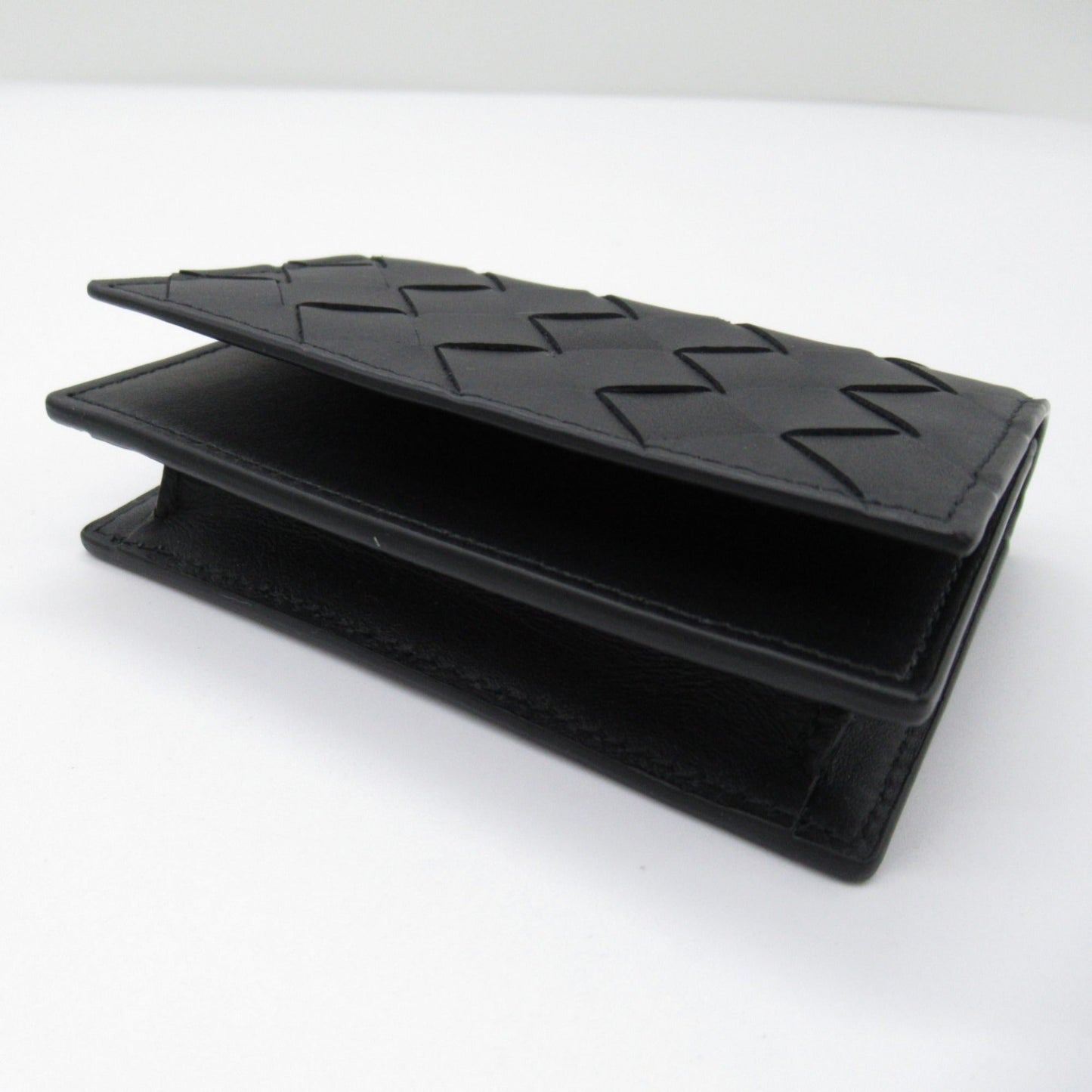 Luxury Bottega Veneta  Leather Card Wallet