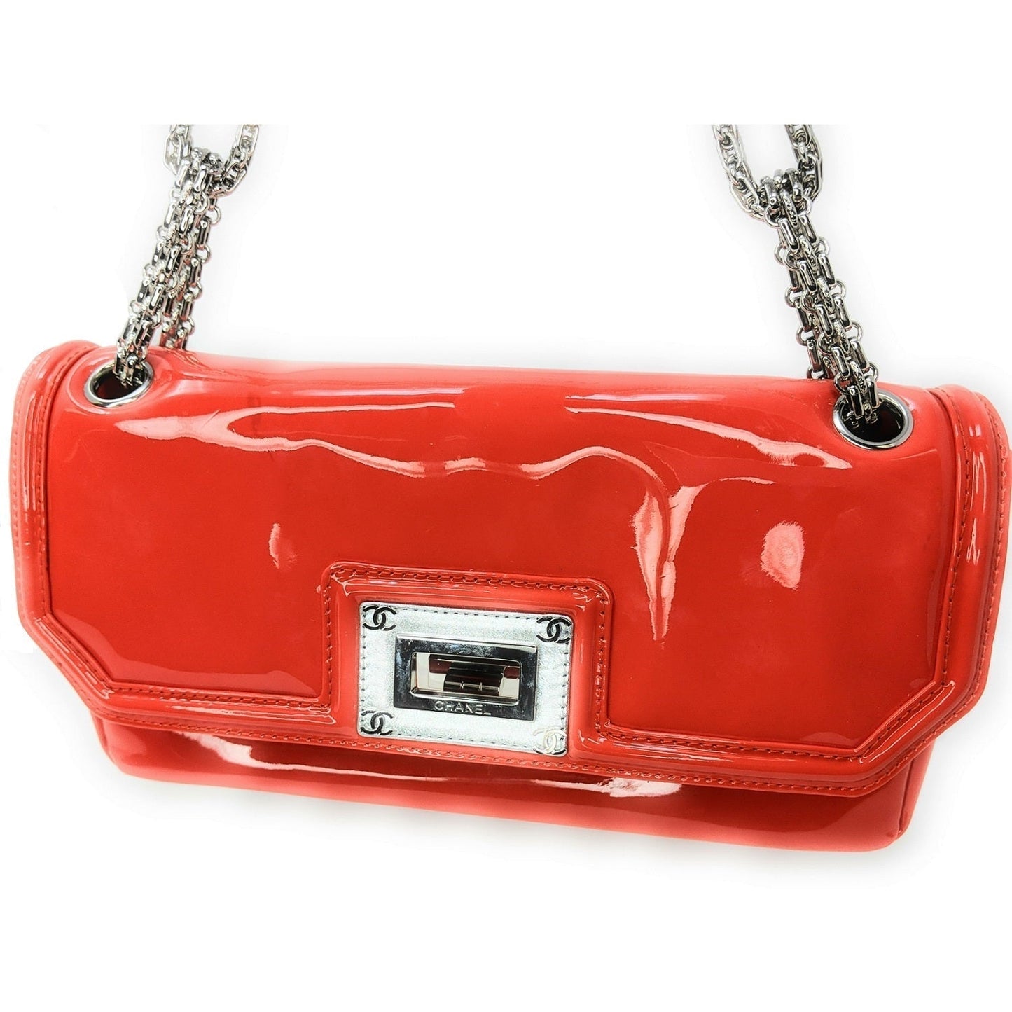Luxury Chanel Mademoiselle Lock Linked Bijoux Chain Flap