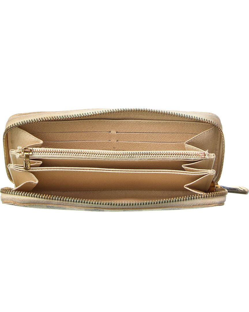 Louis Vuitton Damier Ebene Canvas Zippy Wallet ( )