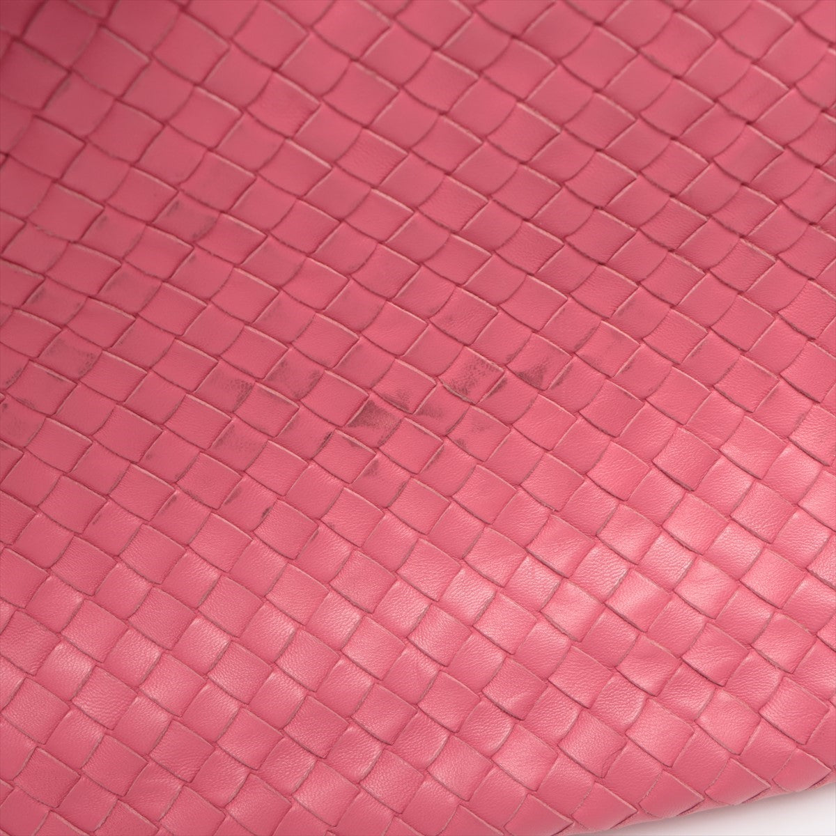 Luxury Bottega Veneta Intrecciato Leather One Shoulder Bag Pink