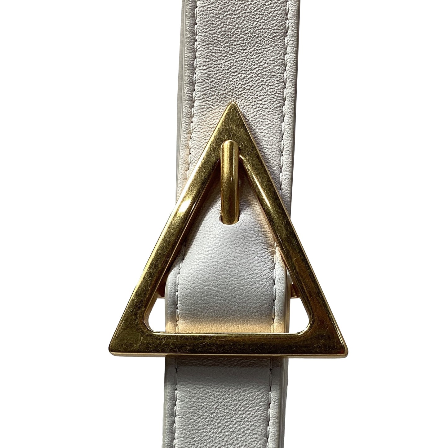 Luxury Bottega Veneta Classic Padded Cassette Shoulder Bag in White Lambskin Leather