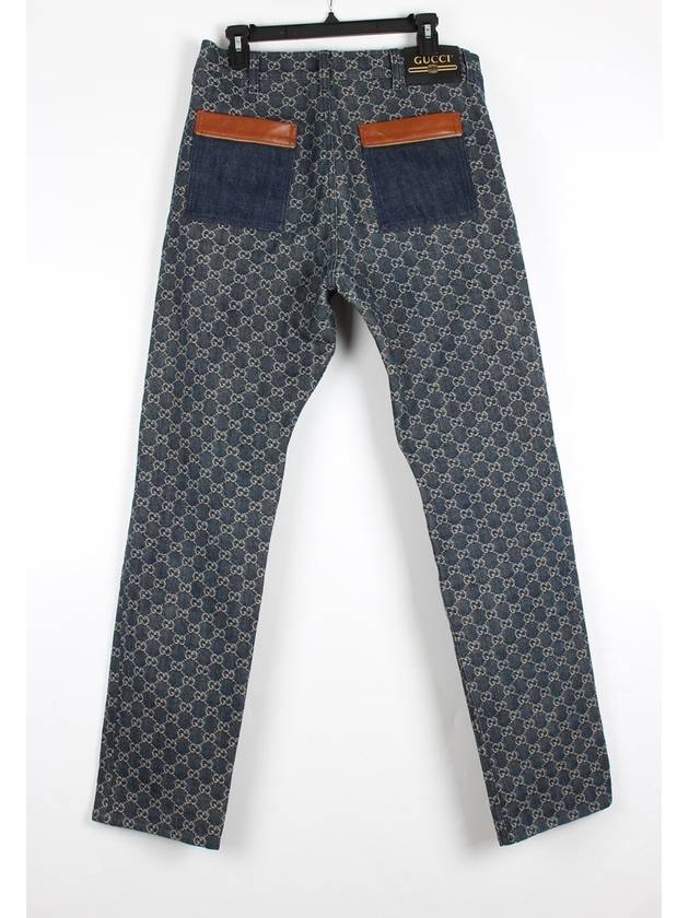 Luxury Gucci Trending 2025 Eco washed GG denim pants 34