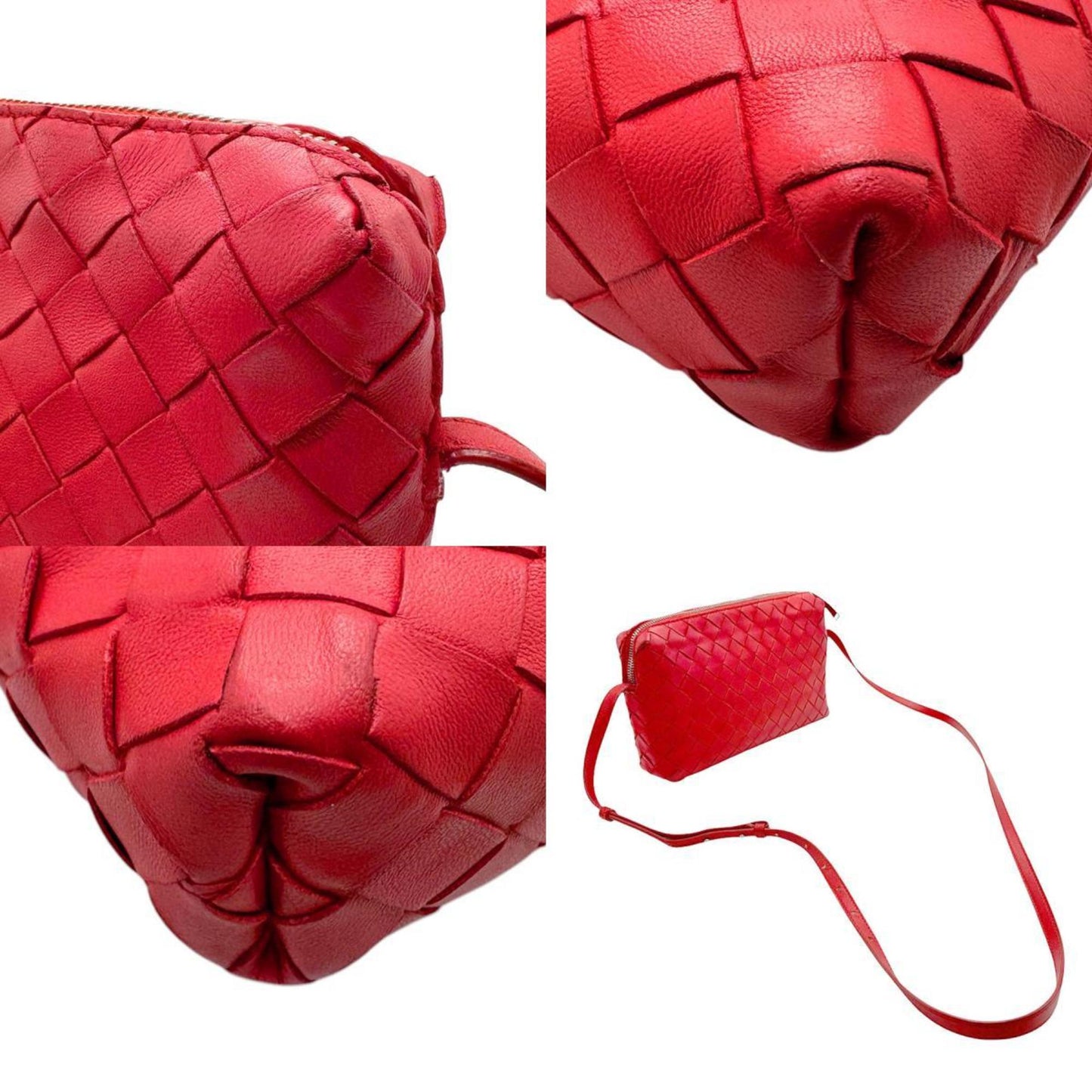 Luxury Bottega Veneta Intrecciato  Leather Shoulder Bag ()