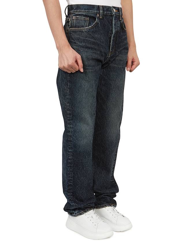 Luxury Balenciaga Men's Relaxed Jeans Navy