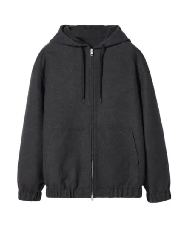 Luxury Gucci Trending 2025 Script Jacquard Wool Zip-Up Hoodie Grey