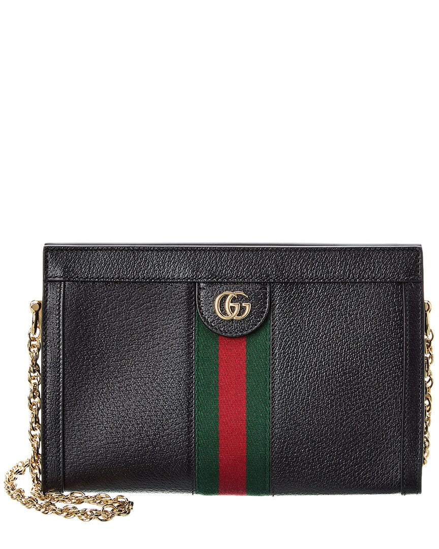 Luxury Gucci Trending 2025 Ophidia Small Leather Shoulder Bag