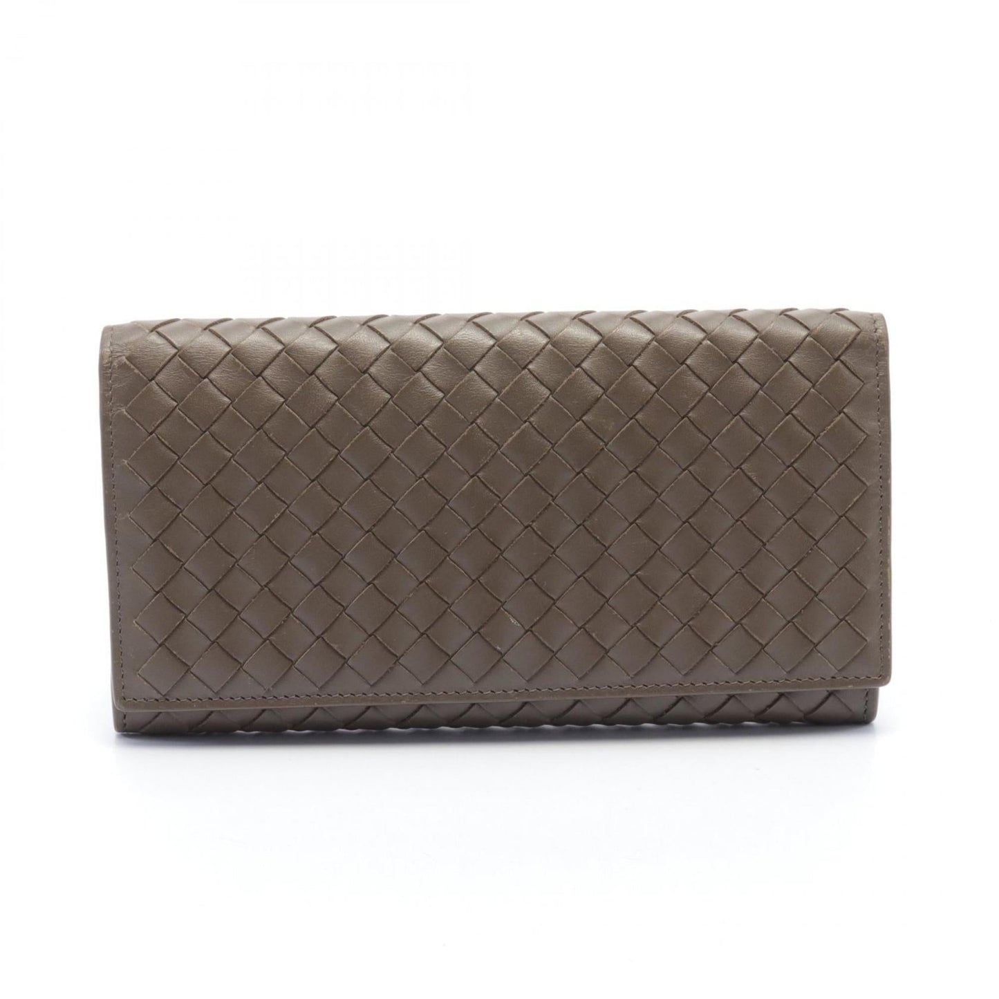 Luxury Bottega Veneta  Leather Long Wallet (Bi-Fold) ()