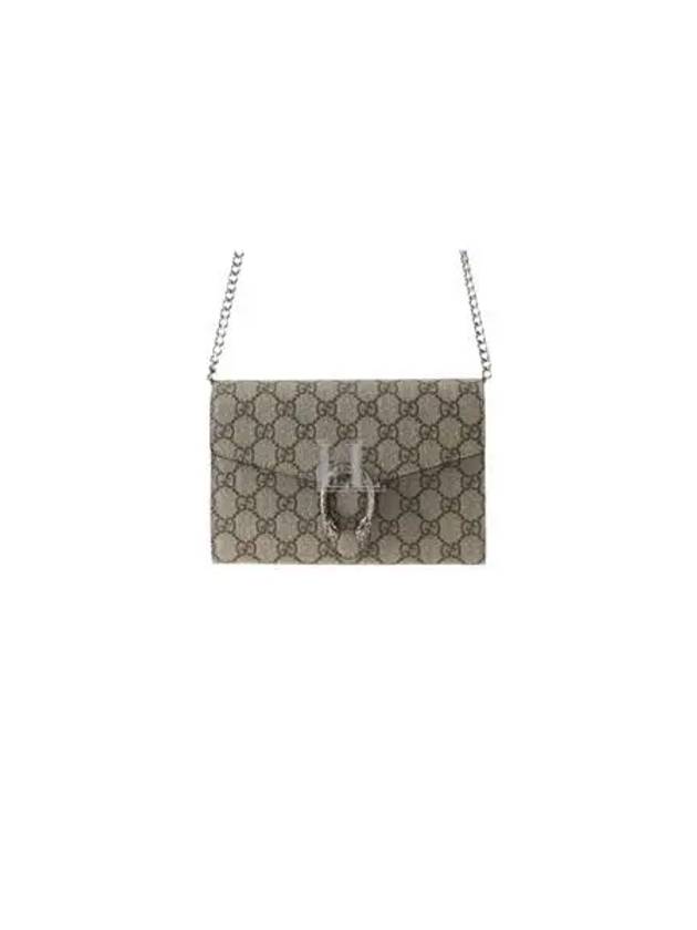 Luxury Gucci Trending 2025 Dionysus GG Chain Shoulder Bag Beige Ebony