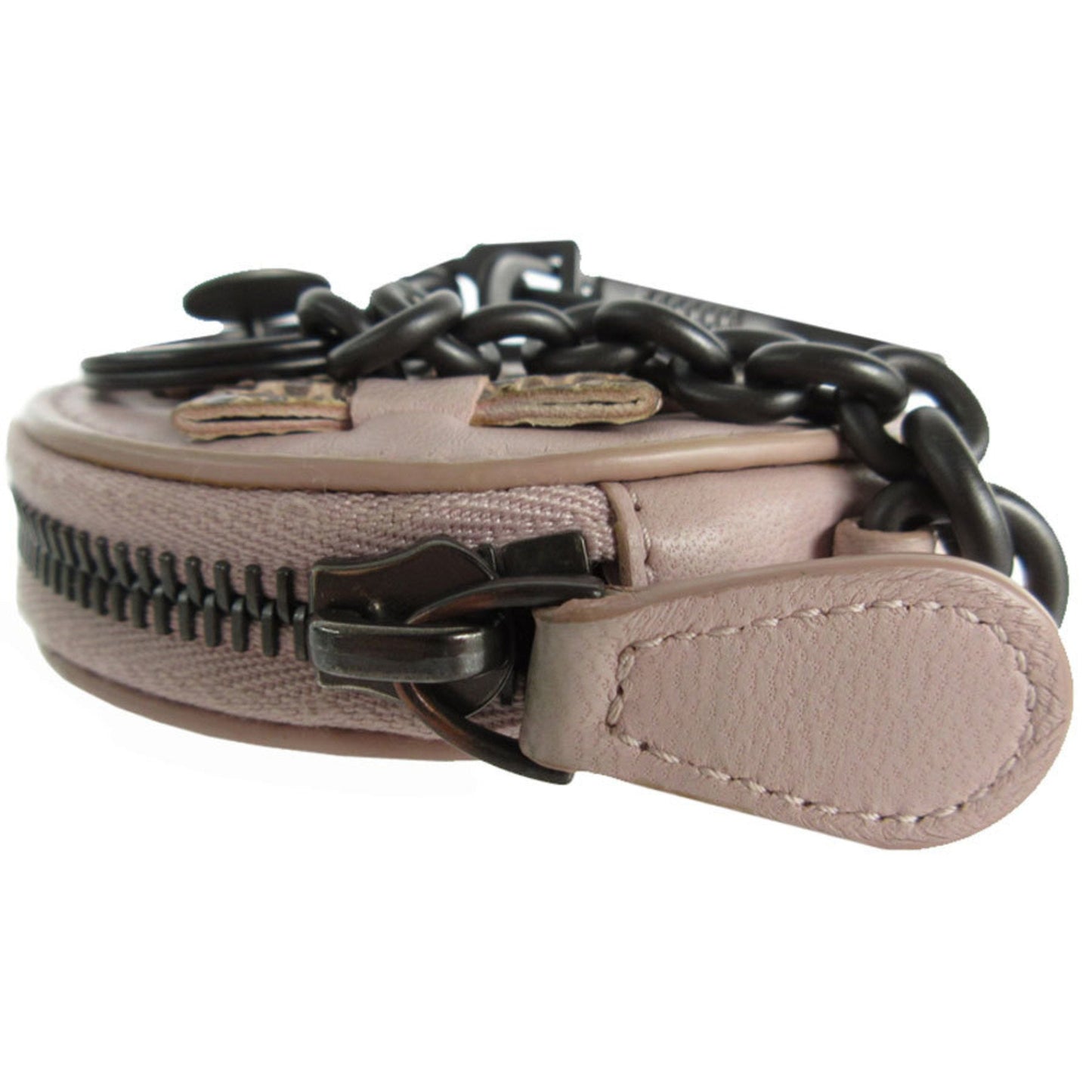 Luxury Bottega Veneta Intrecciato  Leather Metal Coin Purse/Coin Case ()