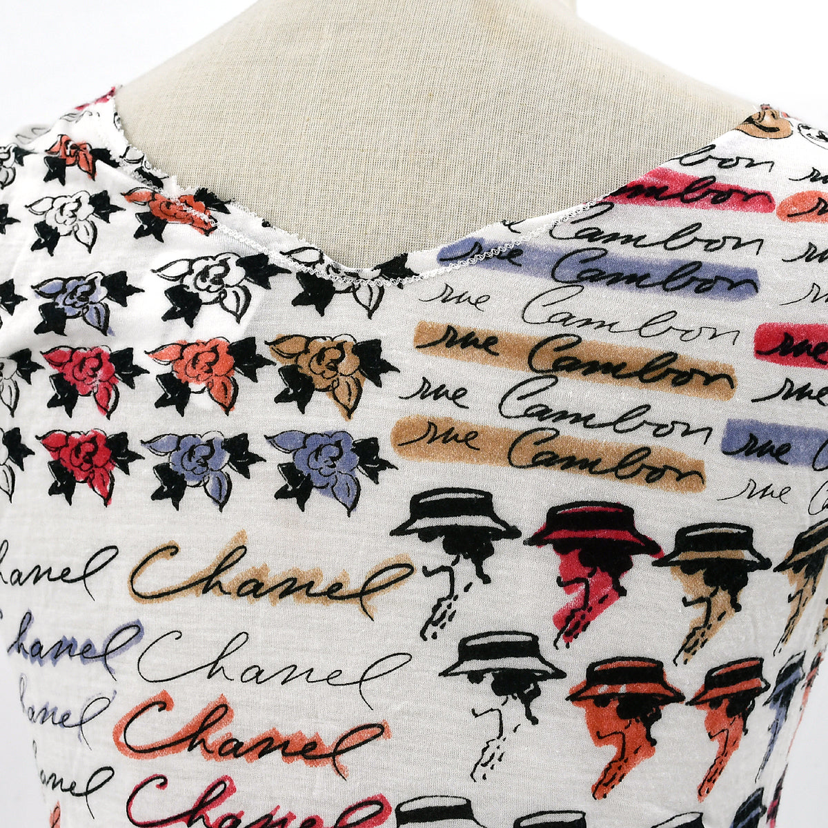 Luxury Chanel 2006 cruise logo-print tank top #38