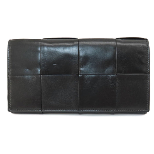 Luxury Bottega Veneta  Leather Long Wallet (Bi-Fold) ()