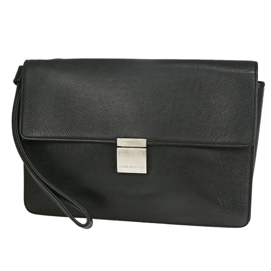 Louis Vuitton Selenga  Leather Clutch Bag ()