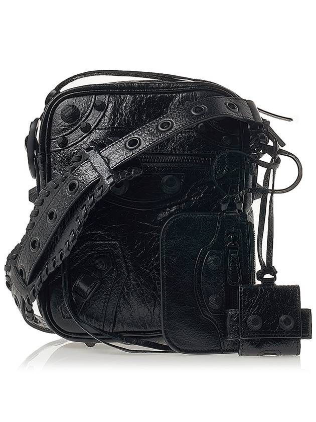 Luxury Balenciaga Le Cagole Crossbody Bag Black