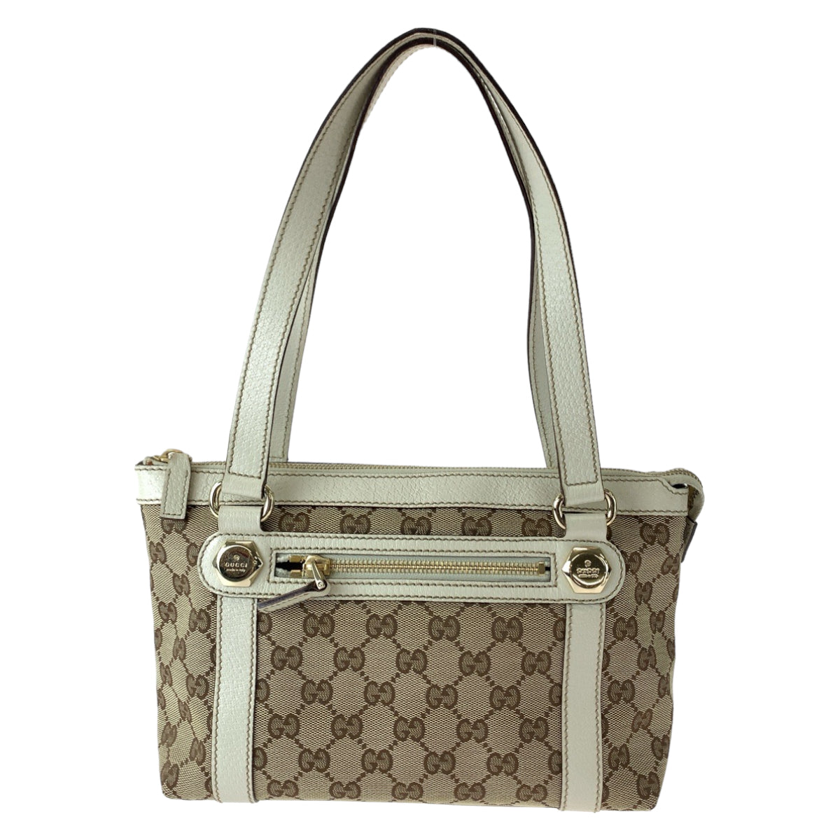 Luxury Gucci Trending 2025 GG Canvas/Leather Tote Bag