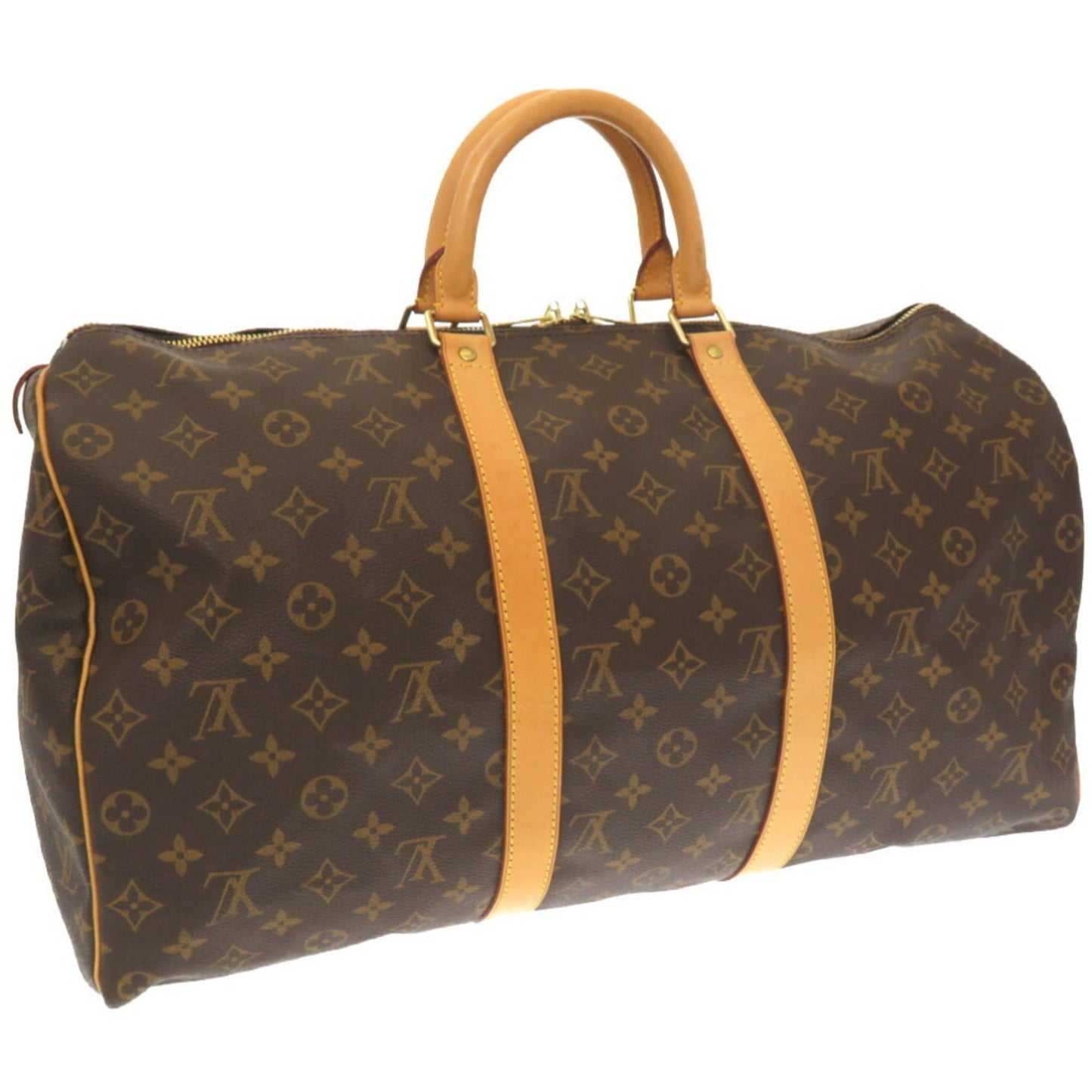 Louis Vuitton Keepall 50  Canvas Travel Bag ()